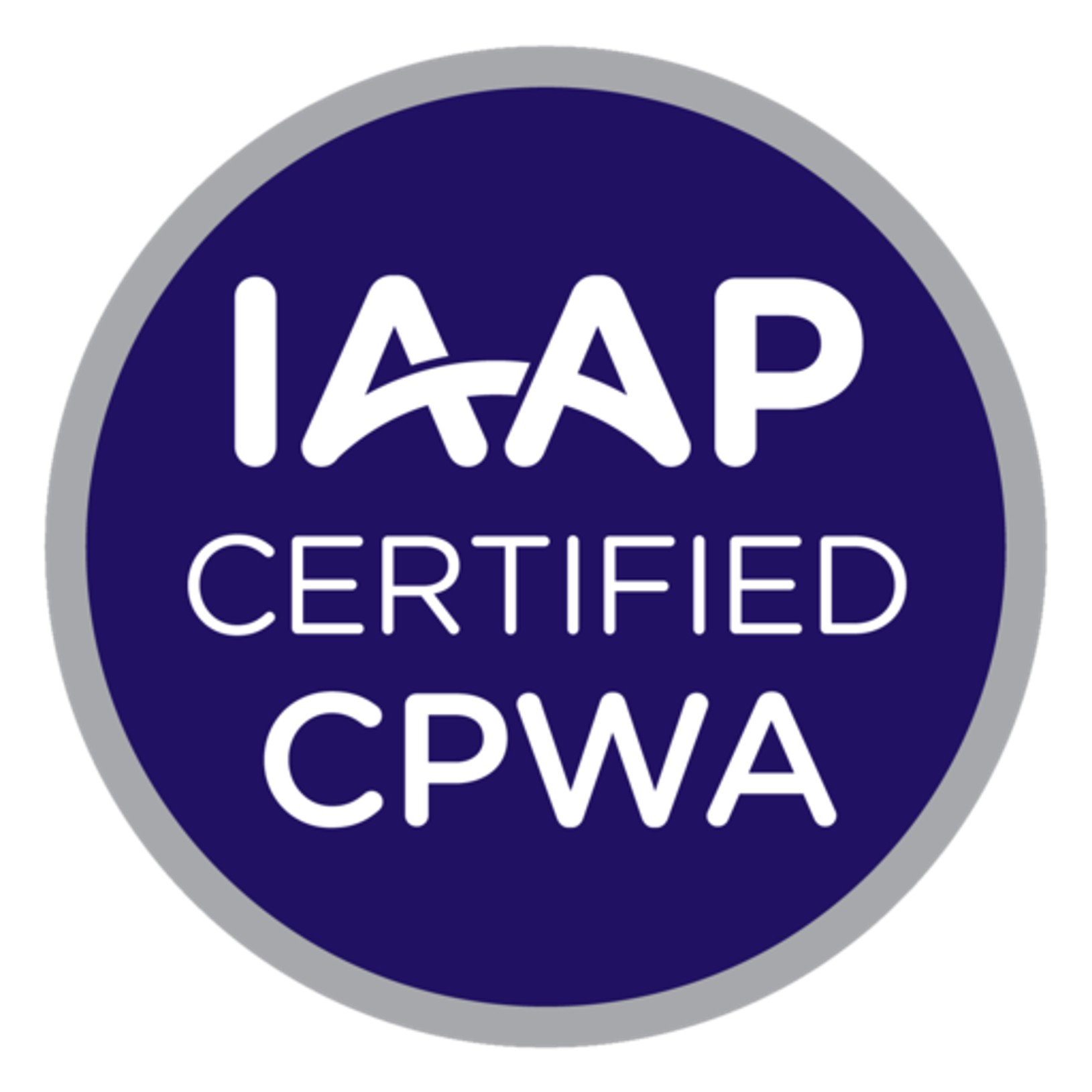 CPWA Certified by IAAP Icon
