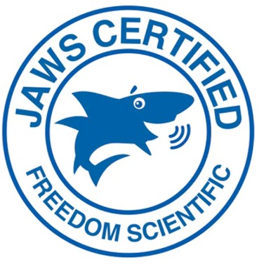 JAWS Certified by IAAP Icon
