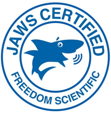 JAWS Certified by IAAP Icon